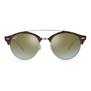 Ray-Ban Clubround Double Bridge Round Sunglasses